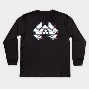 Nakatomi Glitch Kids Long Sleeve T-Shirt